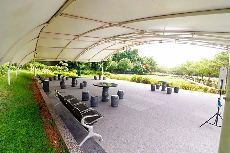 Ruang serbaguna dan lounge keluarga Al Azhar Memorial Garden